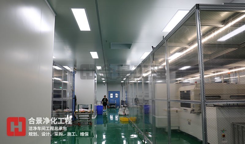 宇皓新型光學(xué)材料無(wú)塵車間廠房